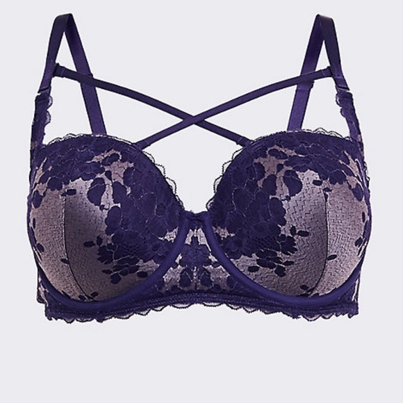 Torrid Purple Push-up and Strapless Bra - Picture 10 of 12